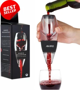 Wine Aerator Red Wine Decanter Filter Base Pourer - Picture 1 of 12