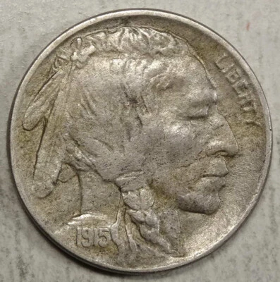 1915-D Buffalo Nickel, Extremely Fine+     1228-03 - Image 1 of 4