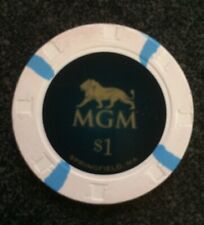 MGM $1.00 casino chip - Springfield Massachusetts MA