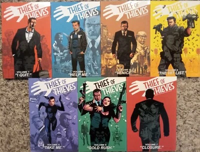 小偷盗贼漫画小说TPB套装#1-7完整套装-柯克曼-图像漫画 — 第 1/4 张图片