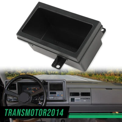 Fit For 88-94 Chevy GMC 1500 Suburban Blazer Dash Pad Add-On Storage Pocket New - Image 1 of 4