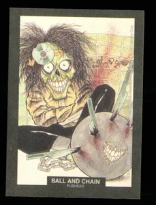 1 x sticker card Ball and Chain Pushead - Picture 1 of 2