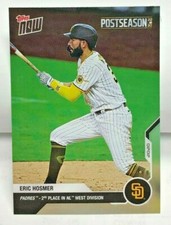 Eric Hosmer 2020 Topps Now Postseason #PS-68 - SAN DIEGO PADRES - SP /675