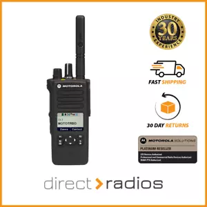 Motorola DP4601e VHF Digital De Dos Vías Walkie Talkie Portátil - NUEVO EN CAJA - Imagen 1 de 7