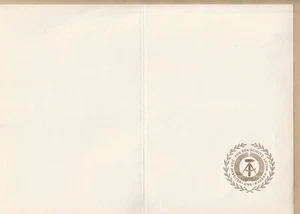 Urkunde NVA Generalleutnant Entlassung original - Bild 1 von 2