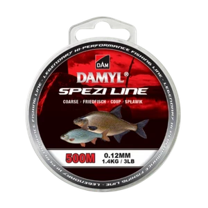DAM Damyl Spezi Line Coarse 500m Spool Clear Monofilament Mono Fishing - Picture 1 of 2