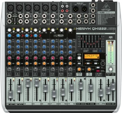 4033653013123 Behringer QX1222USB audio mixer 16 channels Behringer - Image 1 of 4