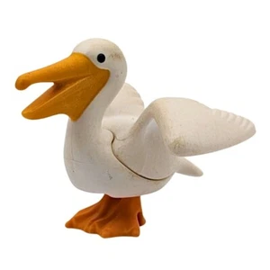 Playmobil White Pelican Open Wings Pirate Bird Loose Beach - Picture 1 of 1