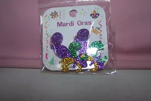 Orecchini Martedì Grasso dal Venditore Louisiana NUOVI in confezione - Foto 1 di 3
