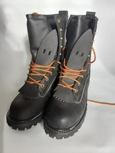 Hoffman's Mens Logger Boots Sz 9B New In Box! - Picture 1 of 8