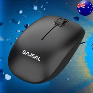 1000DPI Optical Mouse 2.4G Wireless Mouse Battery Powered for Notebook Computer - Afbeelding 1 van 12