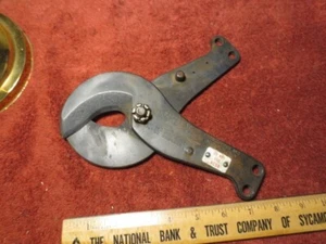HK Porter 8690FS Soft Cable Copper Aluminum 2" Capacity Ratchet Cutter Jaws Only - Picture 1 of 7