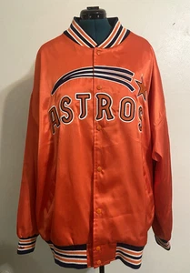 Giacca vintage Houston Astros 1971 Mitchell Ness Cooperstown taglia 60 - Foto 1 di 22