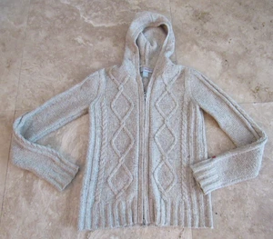 Misses Talla M, Mediano Hollister Mezcla Lana de Cordero Sudadera con Capucha Cremallera Suéter - Imagen 1 de 3