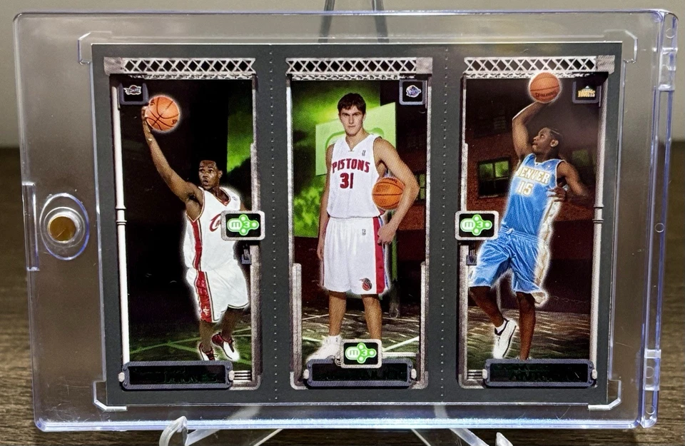 Lebron James-Carmelo Anthony-Darko Milicic ROOKIES 03-04 Topps ¡¡Nuevo/Como Nuevo!! 🔥🔥🔥 Foto 1 de 2