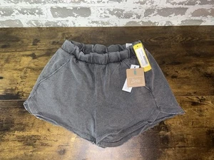 NWT! Bixby Nomad The French Terry Throwback Shorts Size Large Black - Picture 1 of 4