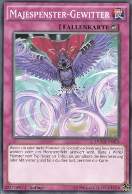 YuGiOh Majespenster-Gewitter DOCS-DE073 Common NM 1st - Bild 1 von 2