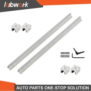 Labwork SBR12 Linear Guide 500mm & 4 Blocks Kit, Precision Motion for Machinery - Picture 1 of 18