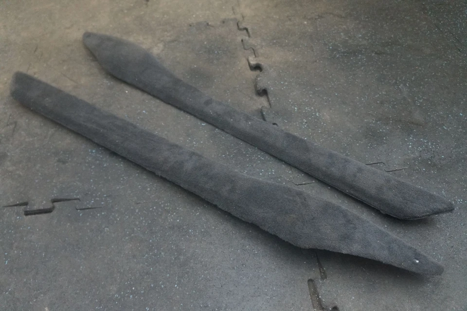 Conjunto painel de acabamento carpete console central esquerdo direito 51169197333 BMW M6 F12 2012-2018 - Imagem 1 de 4