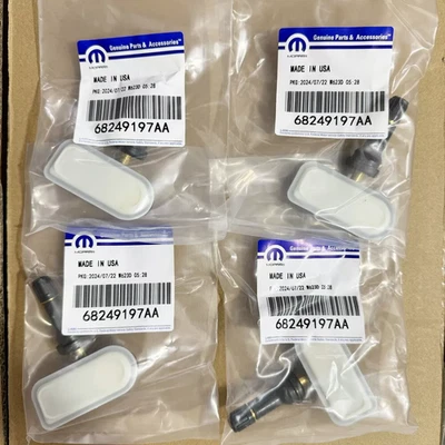 4PCS Genuine 68249197AA TPMS Tire Pressure Sensor For Dodge Ram 1500 2500 3500 - Imagem 1 de 4