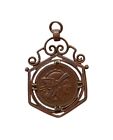 *HH* Medaglia Ciondolo Divinità Dea Roma Romana Medal Fortuna Atena 