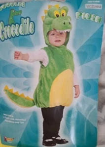 GUC Dragon Alligator Unisex Toddler 2-4 HALLOWEEN COSTUME Sleeveless Slip-on - Picture 1 of 6