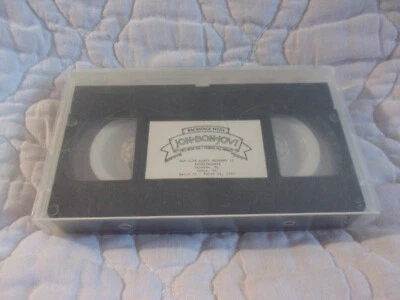BACKSTAGE WITH JON BON JOVI FAN CLUB PARTY WEEKEND II EXTRAVAGANZA MARCH '93 VHS - Image 1 of 4