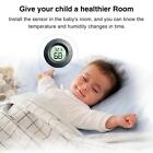 Digital LCD Indoor/Outdoor Round Thermometer Humidity Temperature US C0G3