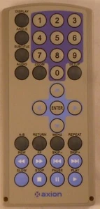 Axion Insignia Audiovox 42MJ0103D Original DVD Player Remote Control Tested - Picture 1 of 2