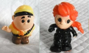 Woolworths 2020 collectable Ooshies - Golden Sulley + Black Widow - Imagen 1 de 2