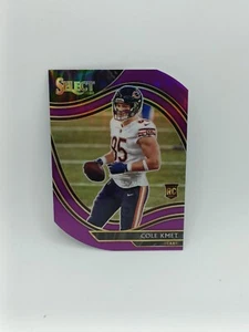 Cole Kmet - 2020 Panini Select NFL Purple Prizm Rookie Field Level Bears - Picture 1 of 2