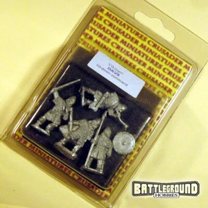 Crusader Miniatures DAV0008 - Viking Hirdman Command - SAGA - Picture 1 of 2