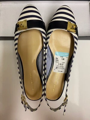 Sapatilhas Tommy Hilfiger listras náuticas - 7,5M - Imagem 1 de 3