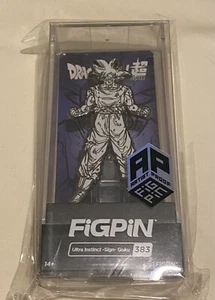 FiGPiN Artist Proof Ultra Instinct -Sign- Goku #383 AP Pin ECCC Black White DBZ - Picture 1 of 1