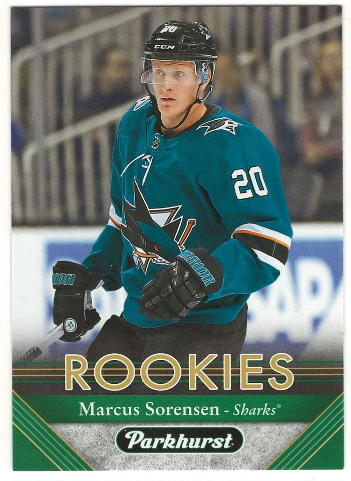 MARCUS SORENSEN 2017-18 Upper Deck Parkhurst #278 RC Rookie SAN JOSE SHARKS - Image 1 of 1