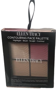 Ellen Tracy Contouring Face Palette 4 Perfect Blend Shades 0.35 Oz/10g - Picture 1 of 6