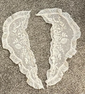1920's-1930's style embroidered collar - Picture 1 of 2