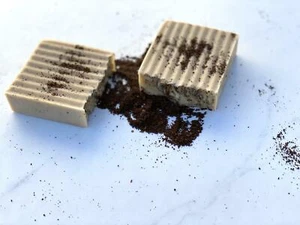 Coffee Bar Soap. Vegan Soap. Palm-Free Soap. Handmade Soap. Homemade Soap. Vegan - Picture 1 of 3