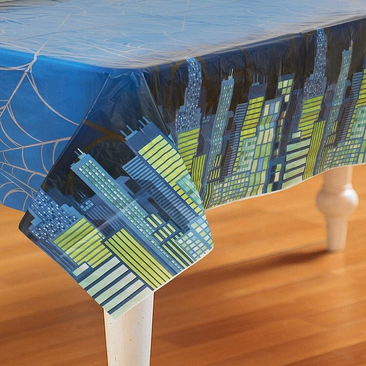 CUBIERTA DE MESA DE PLÁSTICO HALLMARK MARVEL SPIDERMAN DREAM 54 x 96 PULGADAS, NUEVA Foto 1 de 1
