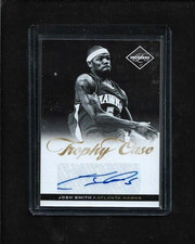 Josh Smith 2011-12 Limited TROPHY CASE Auto #49/49 1/1? Atlanta Hawks J-SMOOVE