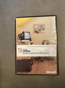 Genuine Microsoft Office Student and Teacher Edition 2003 Complete w/ Key - Picture 1 of 3