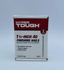 Hyper Tough 1.5 Inch 4D Finishing Nails Bright Finish 1 Lb Box