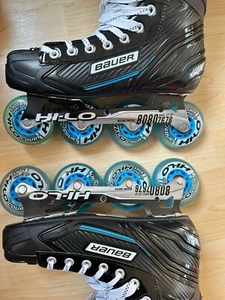 Bauer RSX Senior Inlinehockey Schuhe - Größe 8 / 43 - ABEC 11 Kugellager - Bild 1 von 12