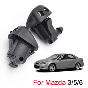 2Pcs Wiper Washer Nozzle Jet Fit For Mazda 3 5 6 BK GG1 BN8V-67-510 ,BN8W-67-510 - Picture 1 of 6