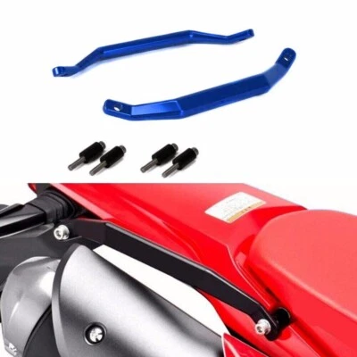2X Barra de agarre de pasajero CNC azul para Honda CRF250L/Rally 2021-2024 MD47 Foto 1 de 4