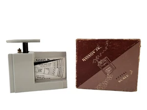 Vintage Hanson Jr Postal Scale Model 1516 One pound by 1/2 Oz 1950s EUC w/Box - Picture 1 of 8