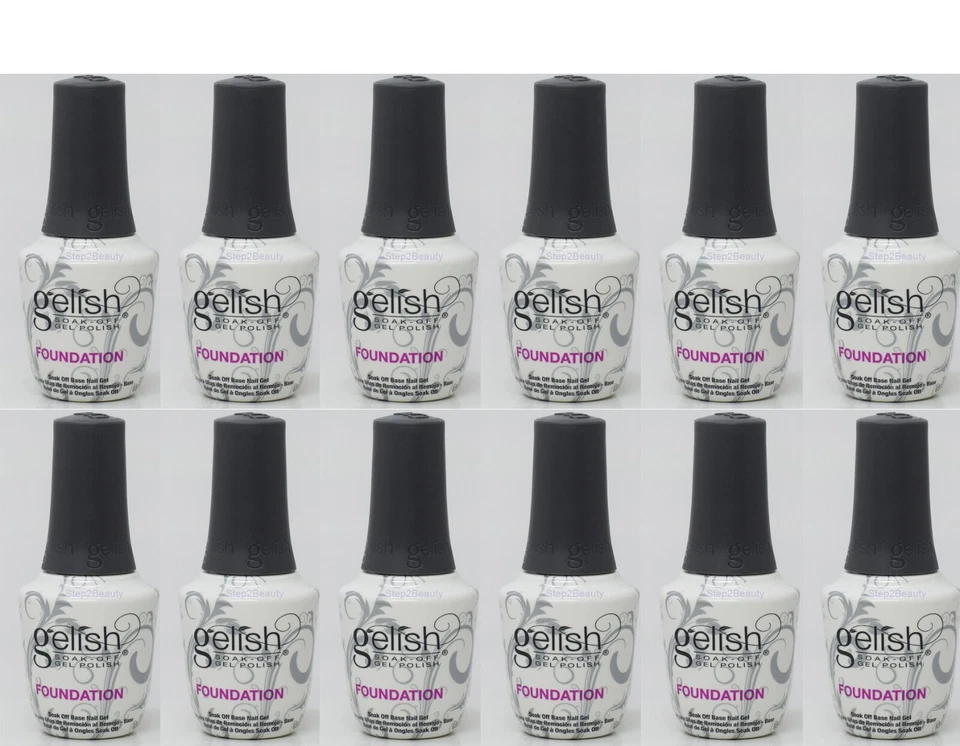 Harmony Gelish - 浸洗凝胶底漆 0.5 盎司 - 粉底 (12 件装) — 第 1/3 张图片