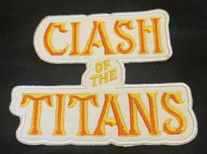 CLASH OF THE TITANS embroidered Patch logo bubo MEDUSA greek roman mythology - Picture 1 of 2