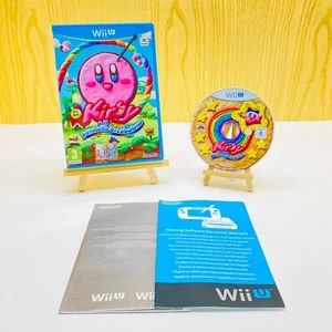 KIRBY E IL PENNELLO ARCOBALENO WII U GIOCO NINTENDO COMPLETO ITALIANO PAL OTTIMO - Imagen 1 de 10