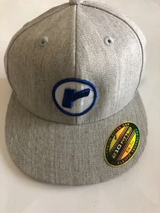 Gray Rivals 210 Fitted Hat 6 7/8 - 7 1/4 Size - Picture 1 of 4
